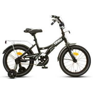 16" Maxxpro Onix 16 (2025) Велосипед (ONIX-N16-2(5), чёрный/белый)