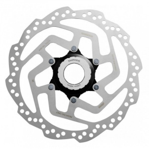 Ротор дискового тормоза Shimano (RT10, 180 мм, только для пластиковых колодок, lock ring, б/уп, ASMRT10M)