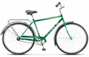 28" Stels Avangard-300 28 C Велосипед (Z010, 1 скорость, Сталь, 20", зелёный, Ножной тормоз)