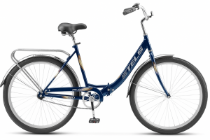 26" Stels Pilot-810 26C Велосипед (Z012, 1 скорость, сталь, синий, ножной)