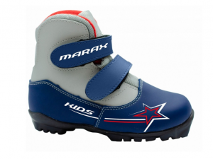 Ботинки NNN Marax MXN-Kids сине-серебряный (35 р,NNN (с рельсами),синтетическая кожа)